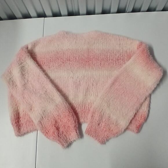 Wild Fable Sweater Women's Size XL Peach Oversized Boxy Fuzzy Pullover Cozycore - Picture 10 of 10